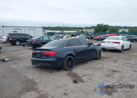 2013 Audi A4 2.0T Premium из США, поврежденный, VIN WAUFFAFL4DN033640